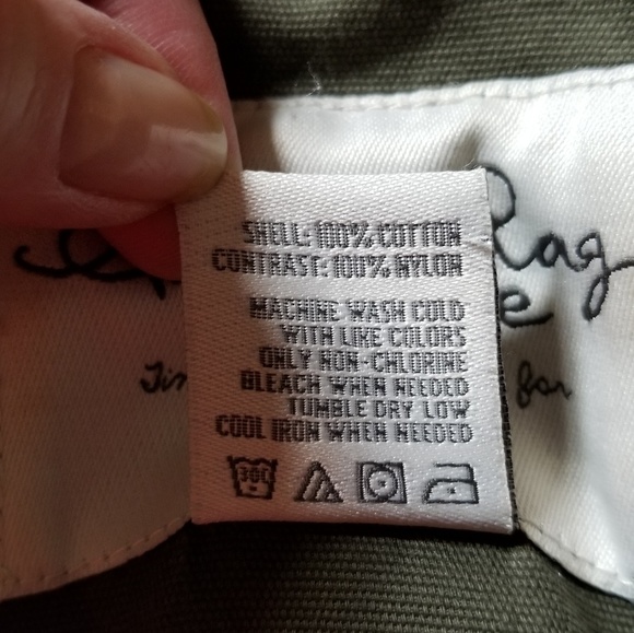 American Rag Green Utility Jacket Small - Picture 6 of 8